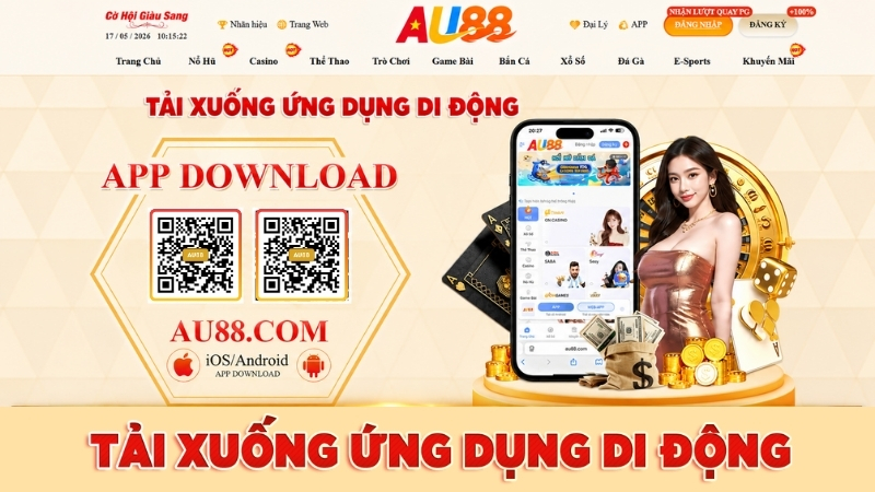 Tải App AU88 chính thức 2026 Hướng dẫn tải App AU88 cho Android và iPhone năm 2026